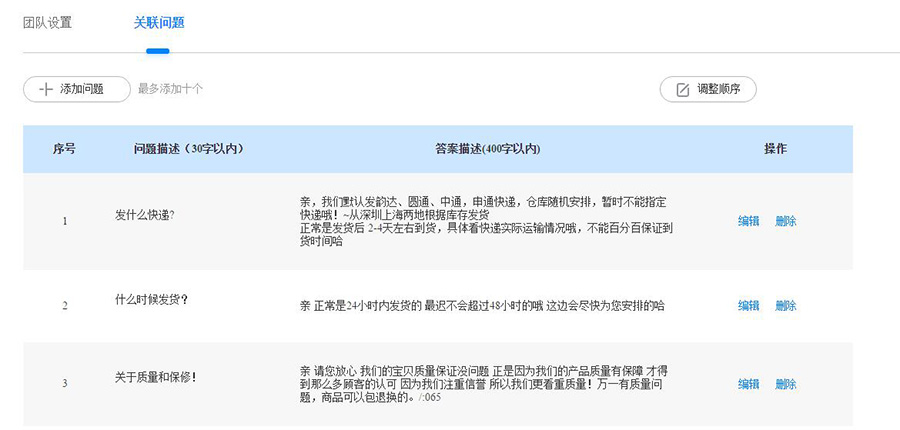添加問題 添加問題